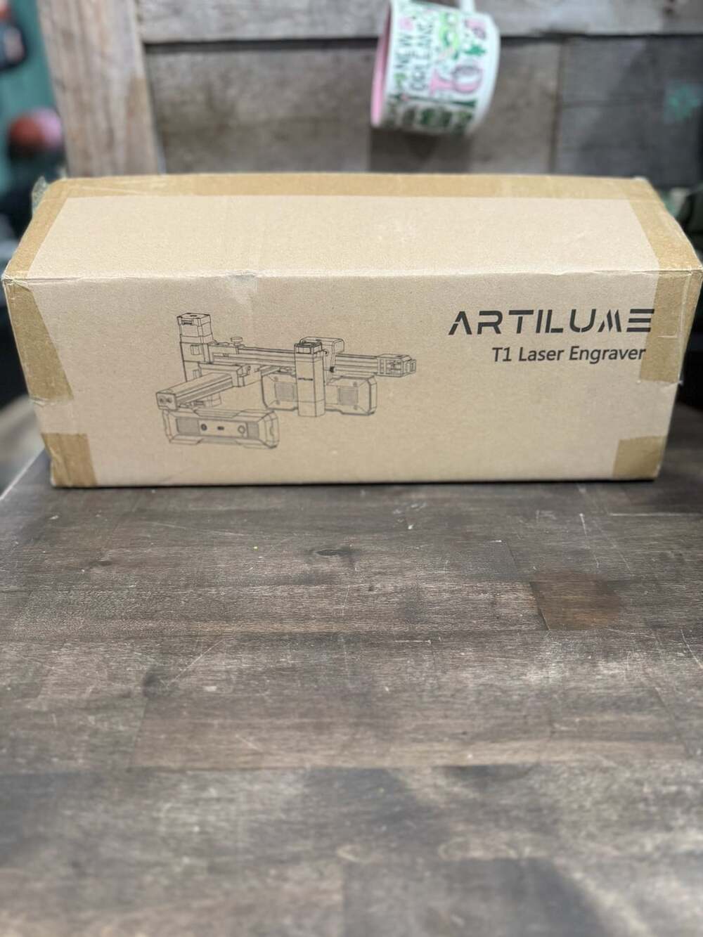 Artilume T1 Laser Engraver 7W Optical Power